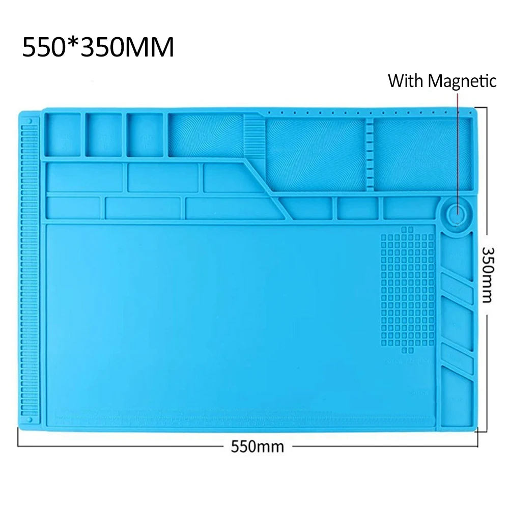 Insulation Heat-Resistant Repair Pad Soldering Iron Station Silicon Mat for Phone Computer Repair Insulator Platform Working Pad ac 225 arc welder