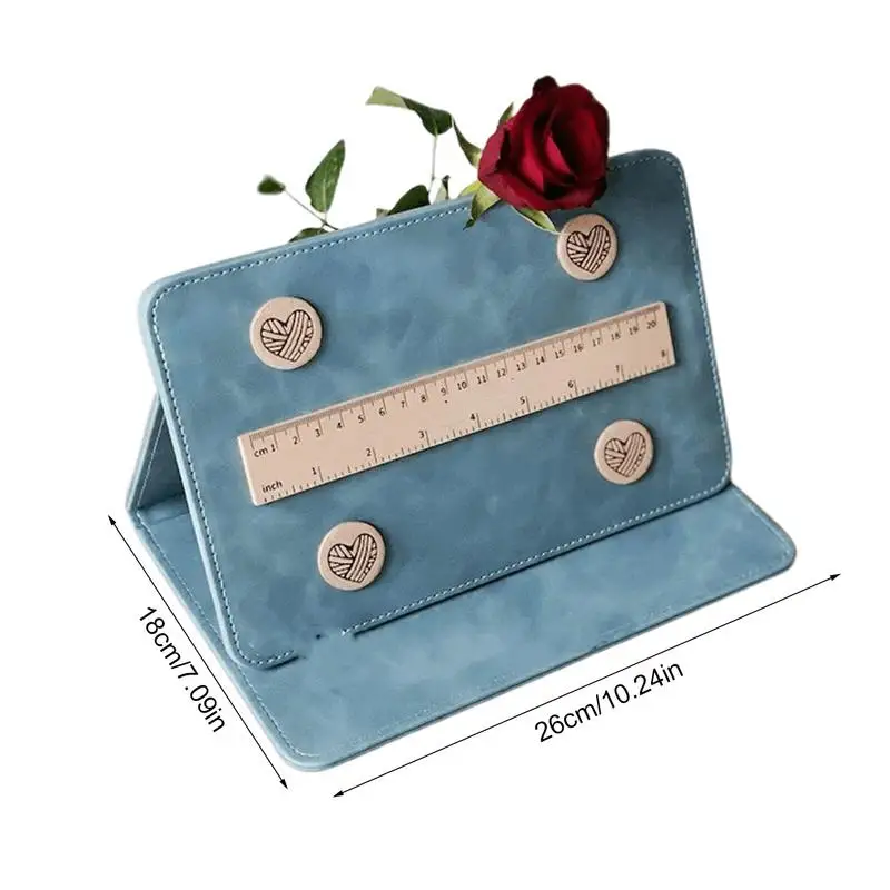 Crochet Chart Holder Foldable Easy To Fix Magnetic For Knitting Lover crochet chart holder