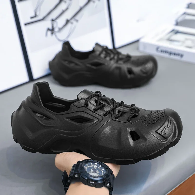 صنادل شاطئ إيفا خفيفة الوزن للرجال ، أحذية مريحة ،...