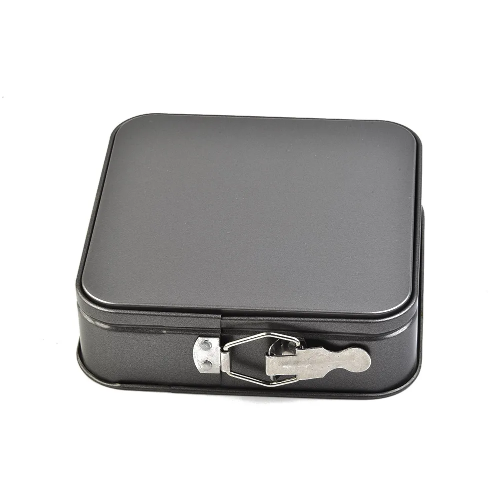 

3Pcs/Set Square Shape Cake Tins Mold Non Stick Baking Bake Trays Pan Carbon Steel Kitchen Supplies Accessories