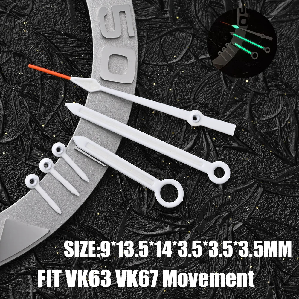 Premium Watch Hands for VK Series TMI Movement, Precision Crafted