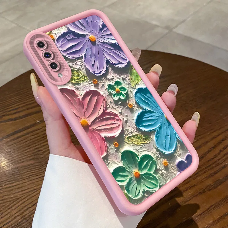 Cute Flower Cartoon Fashion Shockproof Silicone Phone Case Cover