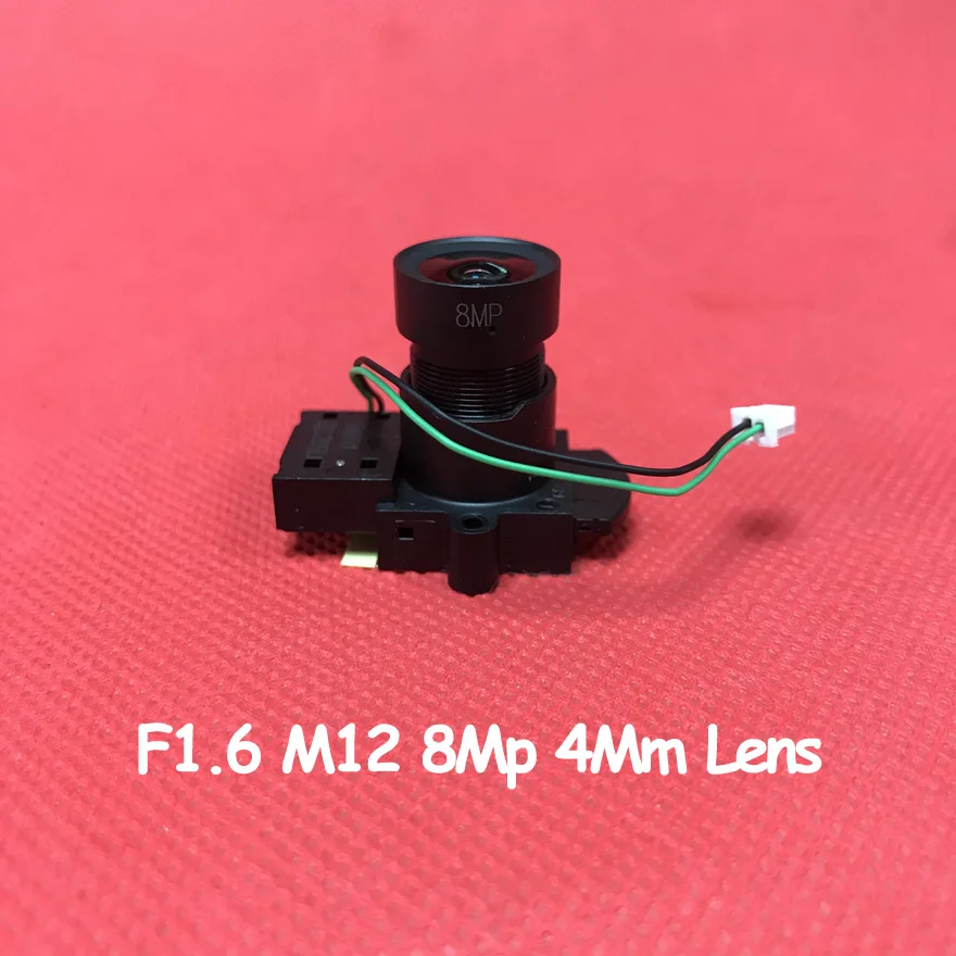 Webcam Module Camera Lens 4K F1.6 Aperture M12 Mount Infrared Filter 8.0 Megapixel 2.8Mm 4Mm 6Mm Video Recorder Security Protection