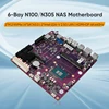 6-Bay NAS Motherboard i3-N305 N355 N100 N150 1*PCIEx4 2*Intel i226-V 2.5G Firewall 2*M.2 NVMe 6*SATA3.0 DDR5 Mini ITX Mainboard 5