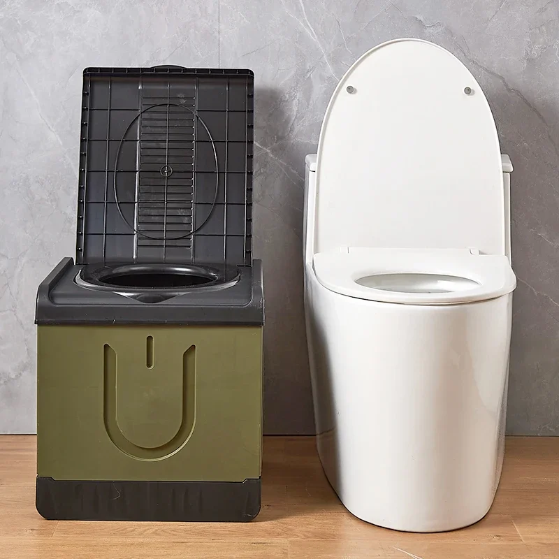 Portable folding outdoor mobile emergency toilet for travel vehicle Emergency camping 6