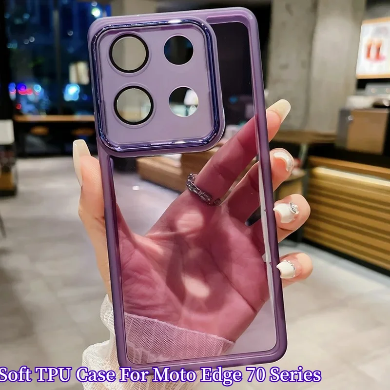 Clear Anti-Drop Protective Phone Case with Camera Film