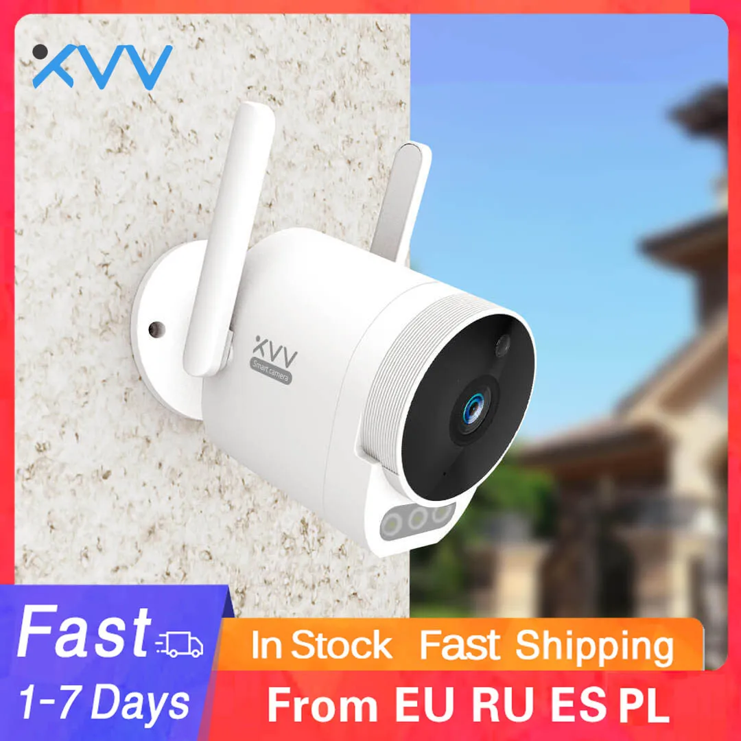1296P Outdoor Panoramic Surveillance Camera with Wifi LED Light High-Definition Night Vision Smart Home Camera Mi Home
