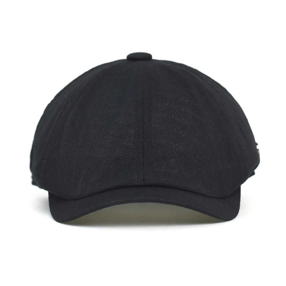 Frühling Sommer Atmungsaktive Mesh Newsboy Caps Männer Frau Casual Baskenmütze Flache Ivy Cap Weiche Feste Fahren Mode Schirmmütze Unisex – Detail 2