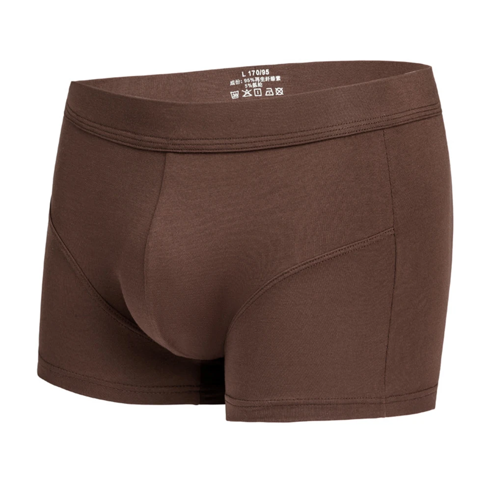 

Seamless Men Underwear Boxer Brief Cotton Underpants Bulge Pouch Boxer Shorts Plus Size Panties Teenage Stretch Boxershorts