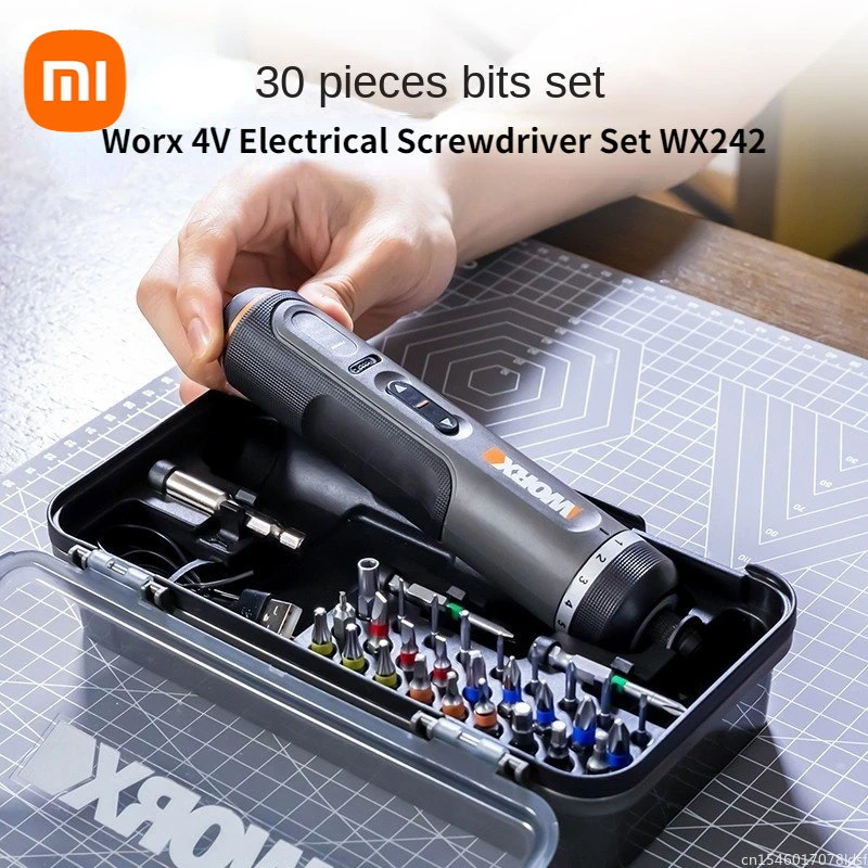 Xiaomi Worx 4v Electrical Screwdriver Sets Wx242 Smart Cordless