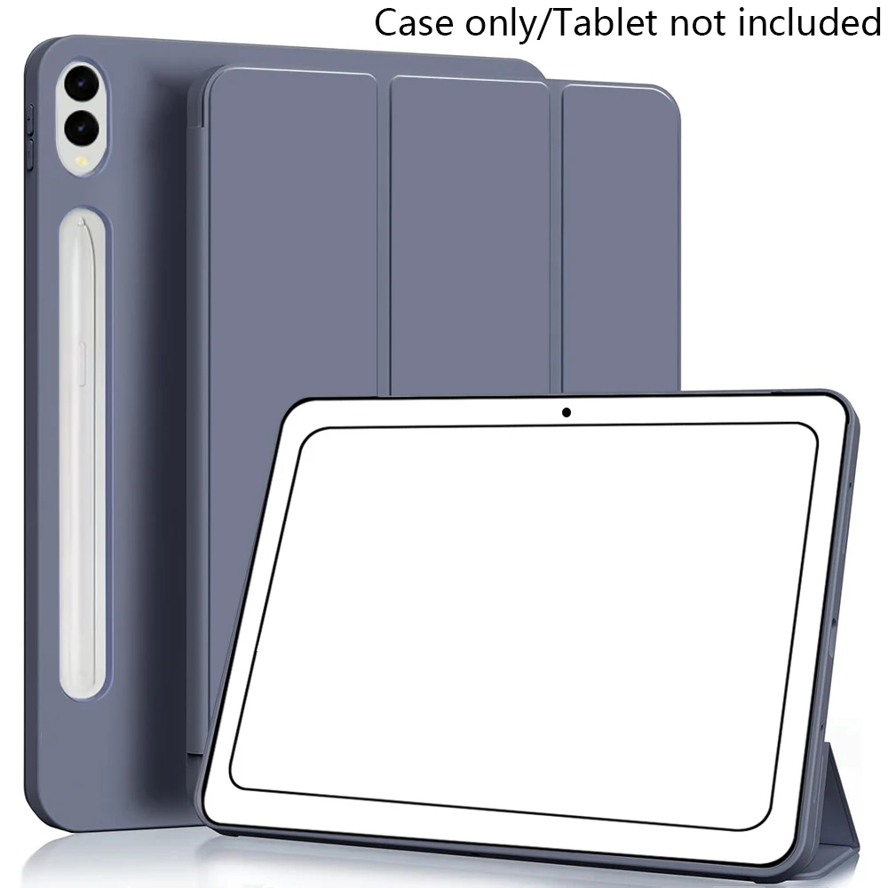 Premium Trifold Stand Flip Case with Soft TPU Back & Auto Wake/Sleep Feature