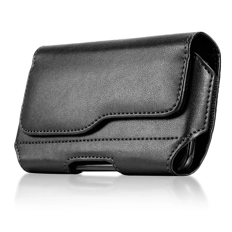 Leather Phone Holster Belt Clip Case Pouch