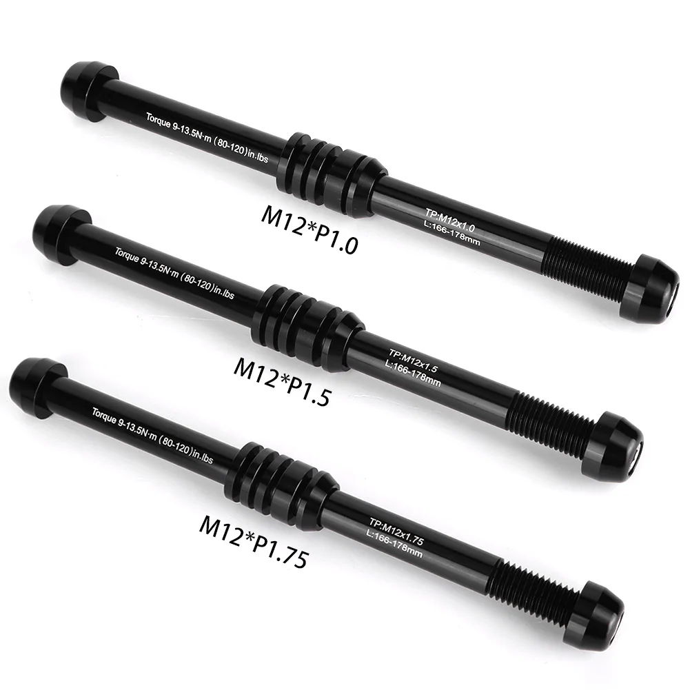 MTB 자전거 트레이너 샤프트 스위어 트레이너 어댑터 12x135-142-148mm P1.5/P1.75/P1.0 실내에서 효율적인 훈련을 위한 퀵 릴리스 액슬