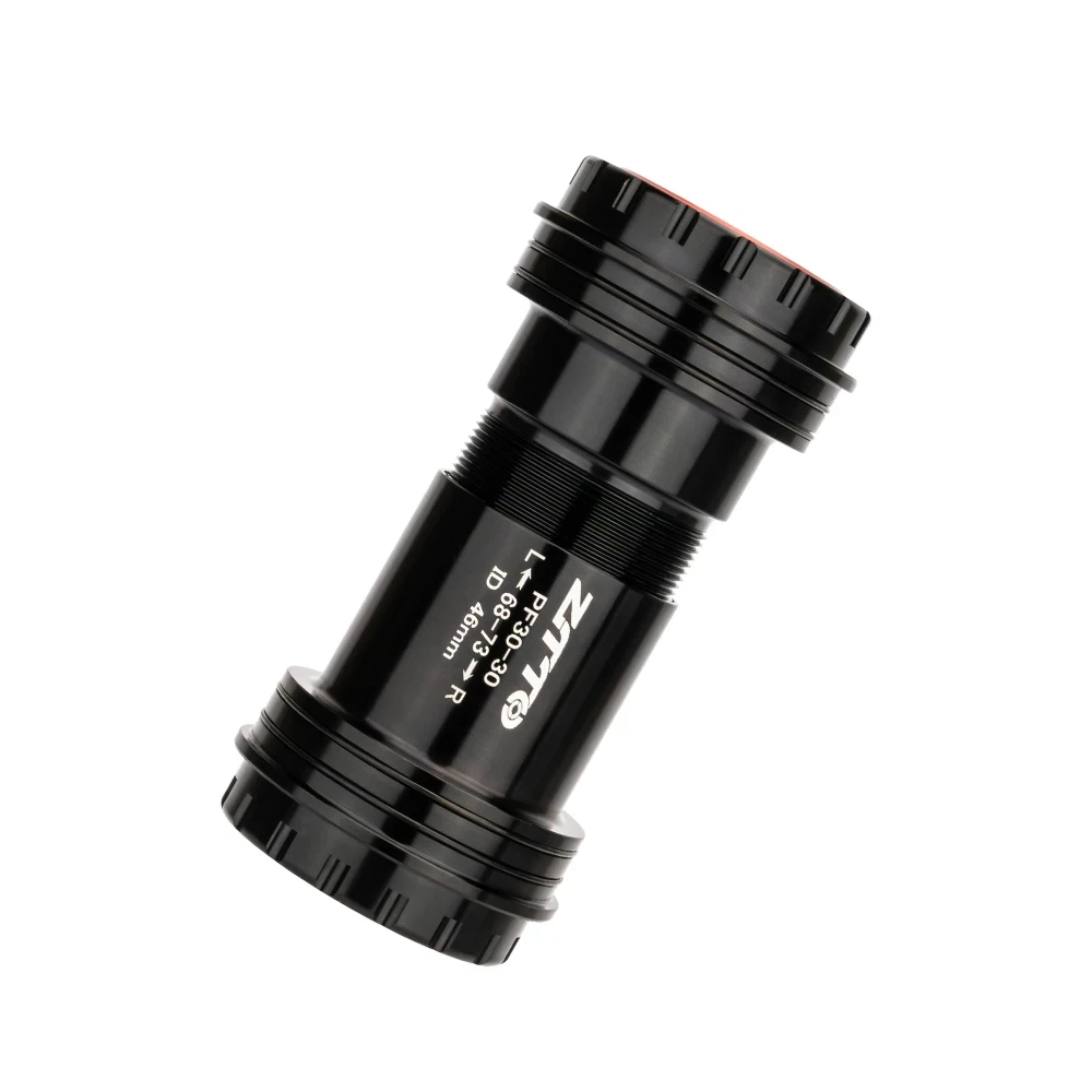 ZTTO PF30 MTB 산악 자전거 로드 바이크 바텀 브라켓 액슬 PF30 30MM 4 베어링 방수 나사형 BB 68 73mm 자전거 크랭크 부품