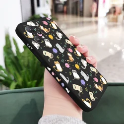 Elegant Liquid Silicone Cat Phone Case - Durable and Stylish Cover for Realme 10 4G (Black)