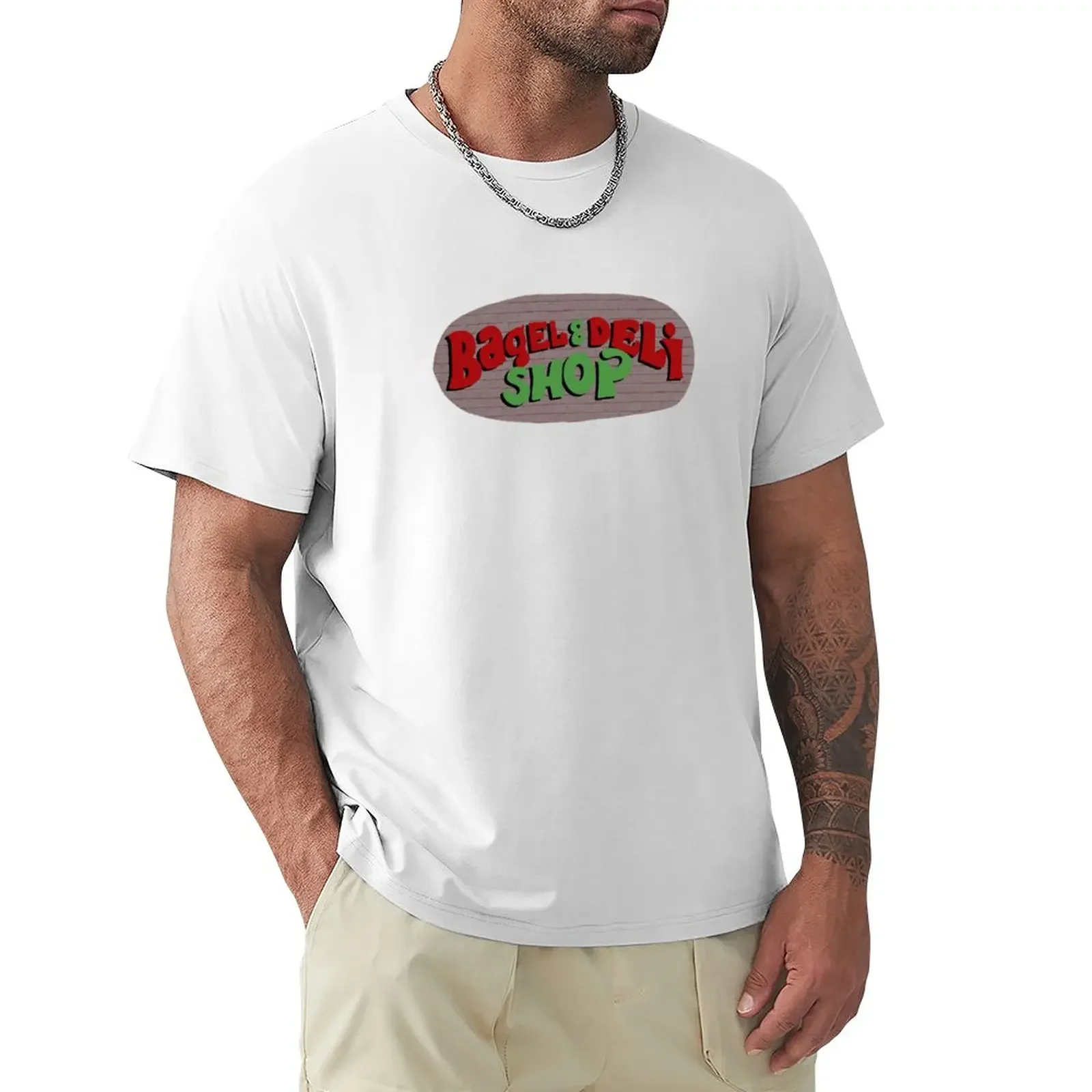 

Bagel and Deli T-Shirt plus size tops sports fans vintage clothes t shirts for men