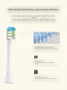 4pcs Replacement Toothbrush Heads Compatible with ROAMAN T3/T5/T10/T10S/T20/E7/V5 Electric Toothbrush 4