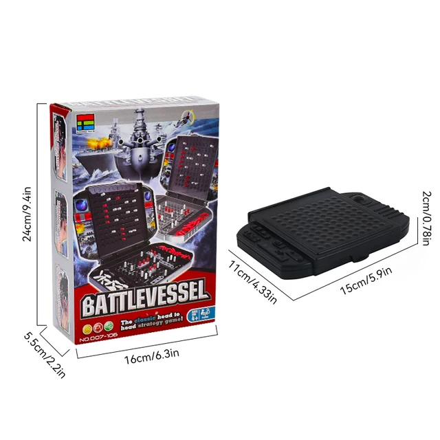 Children Interesting Warship Sea Ship Board Games Toys Two Player Battleship The Classic Naval Combat Strategy Table Game for Ki 6