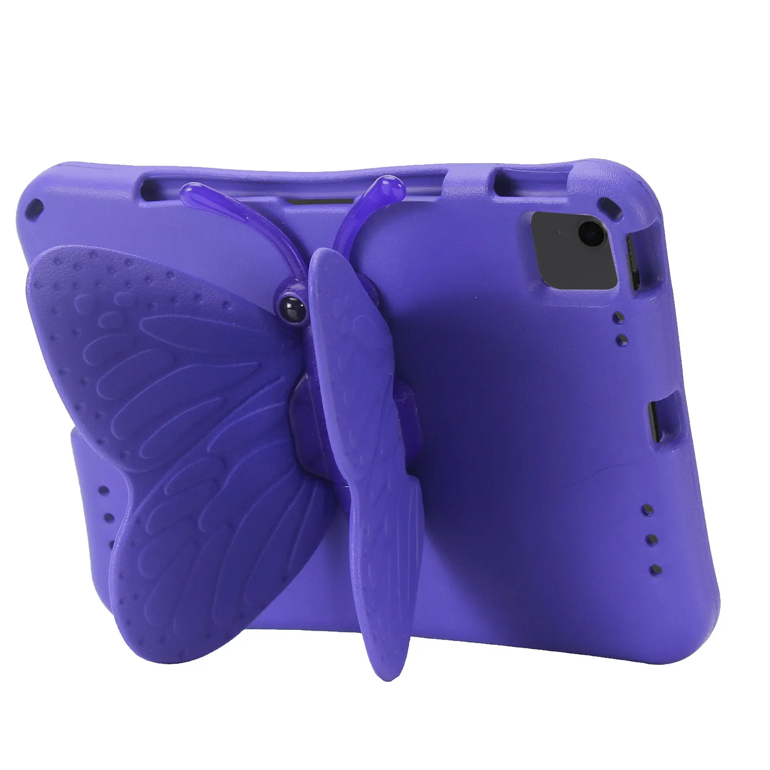 Colorful Butterfly Stand Shockproof Kids Tablet Case