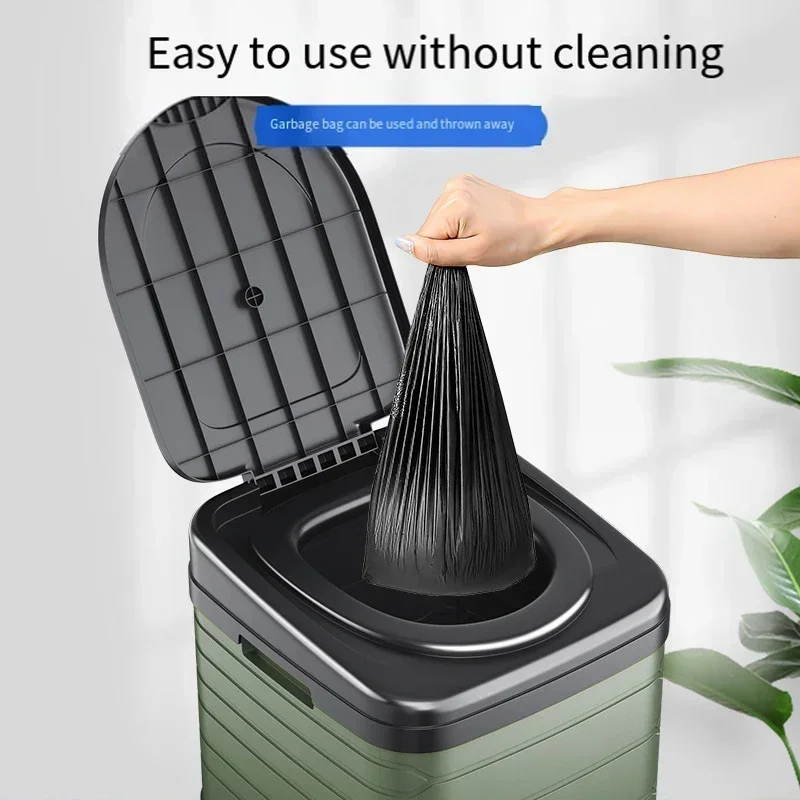 Outdoor Toilet Portable Folding Toilet Car Collapsible Big Toilet Self-driving Emergency Mobile Camping Toilets Adults Elderly 4