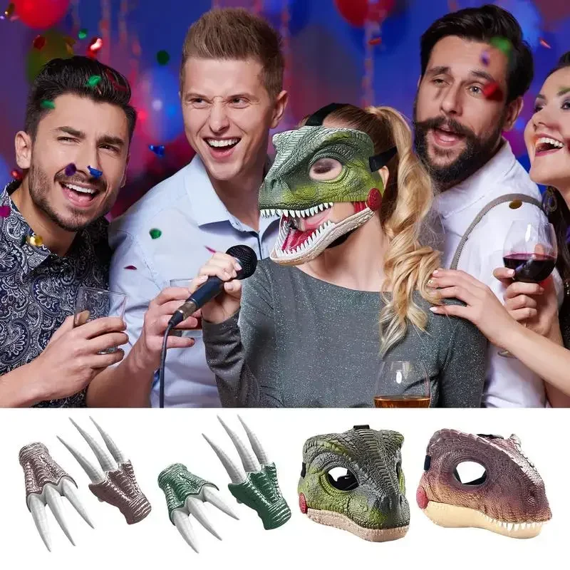 Schaumstoff-Dino-Maske – Perfekt Für Halloween & Kostüm-Partys