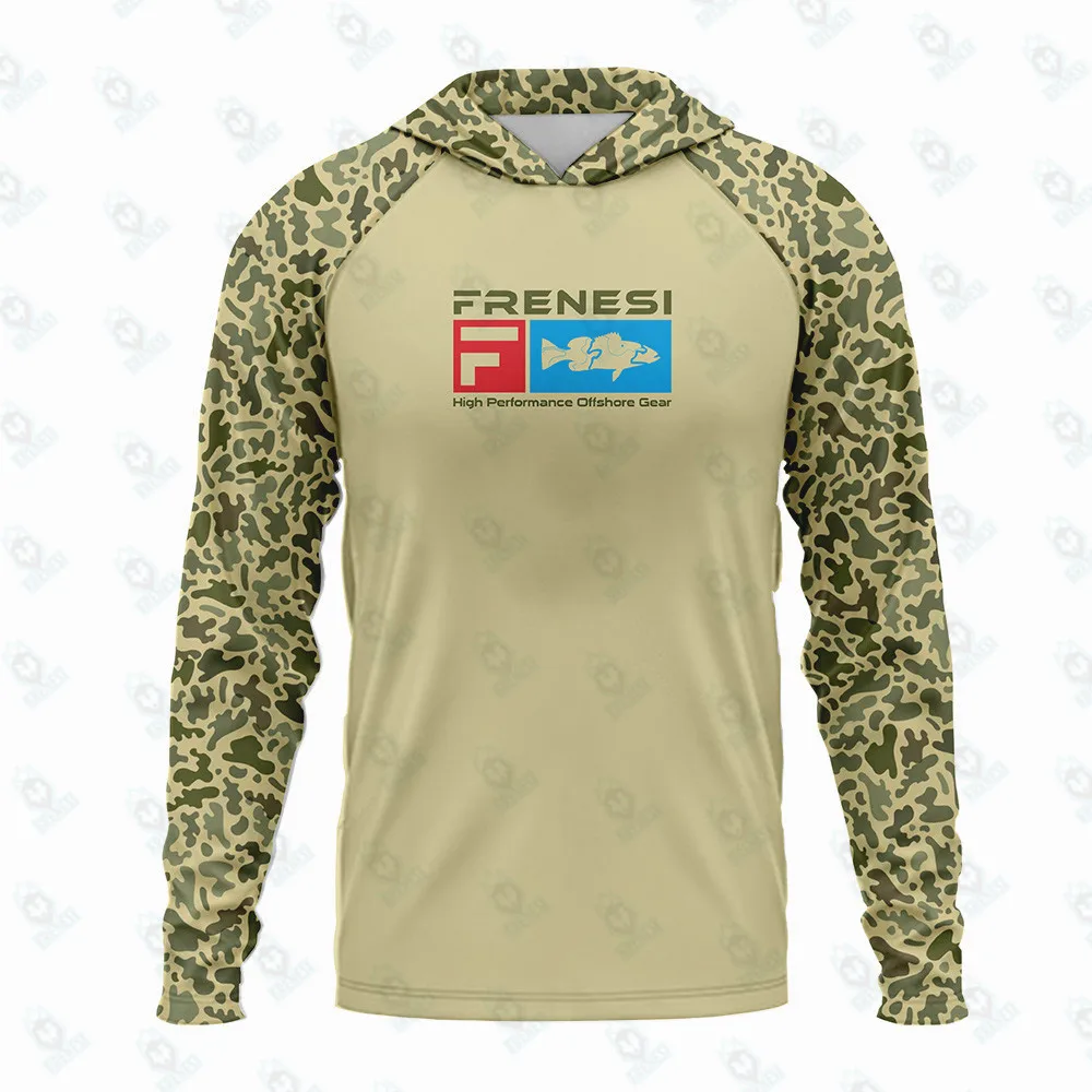 

Мужская футболка с капюшоном и длинным рукавом, для рыбалки