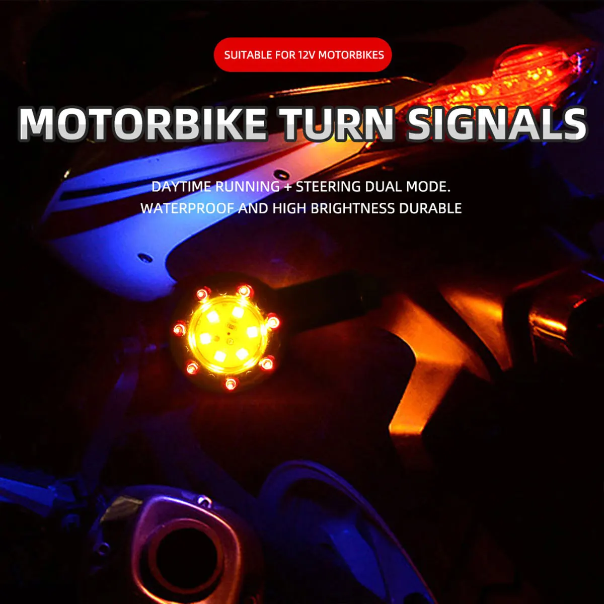 Рисунок 2 - универсальные мотоциклетные поворотники