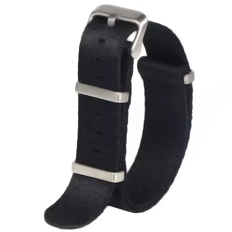Comfortable Nylon Military-Style Washable Watch Band for Men