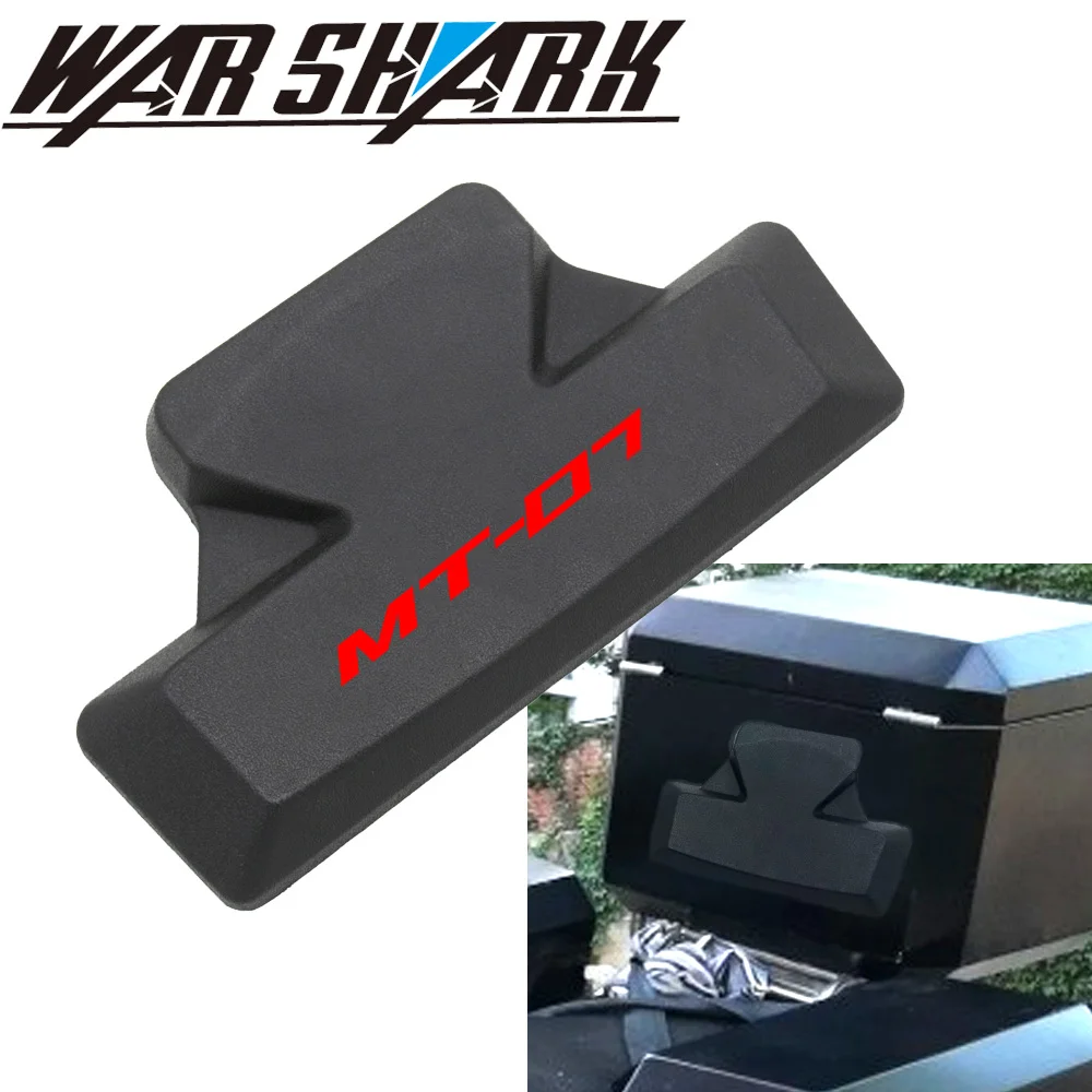 Adatto Per Mt07 Mt-07 Mt 07 Gomma Moto Tronco Topbox Schienale Fisso Top Case Cuscino Posteriore