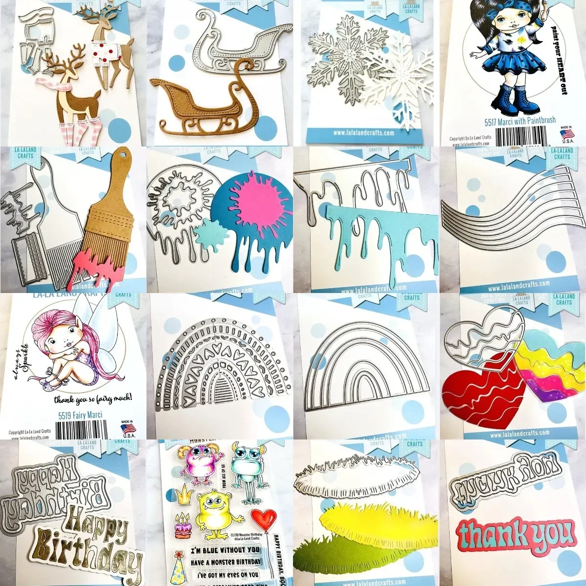 Christmas Deer Brush New October Dies Stamps Stencil DIY Scrapbooking Photo Album Decorative Embossing Paper