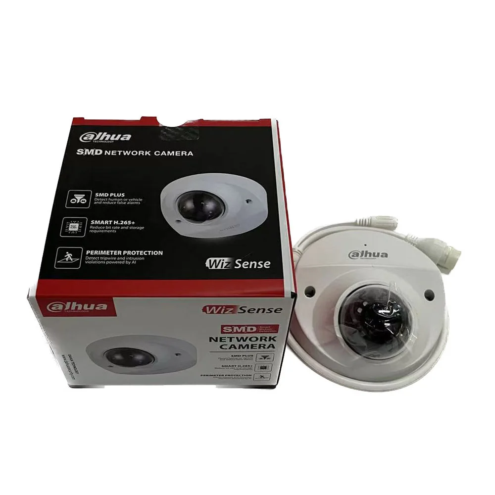 

Dahua IPC-HDBW3541F-AS-S2 5MP IR Fixed-focal Dome WizSense Network Camera Motion Detection AI SSA Built-in Mic IP Camera