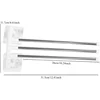 Towel Rack Bathroom Accessories Rotatable Towel Holder Space Aluminum 2/3/4/5/6/7/8 -Bar Hanging Wall Mounted Towel Hanger 6