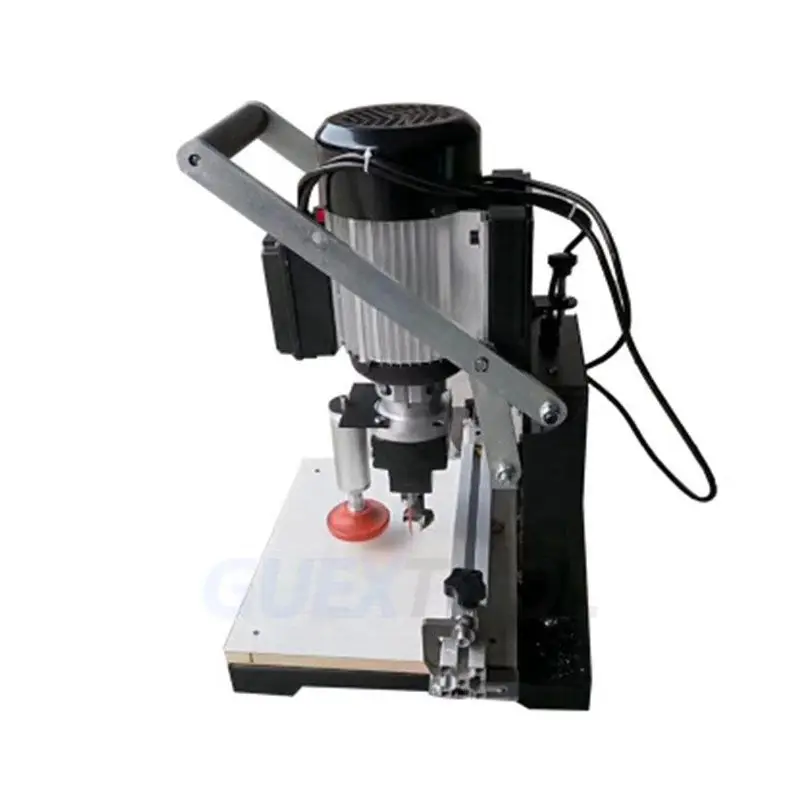 Woodworking Hinge Drill Portable Cutting Machine Three In One CNC Multi-function Semi-automatic Drilling Machine Lathe DIY Tool 2