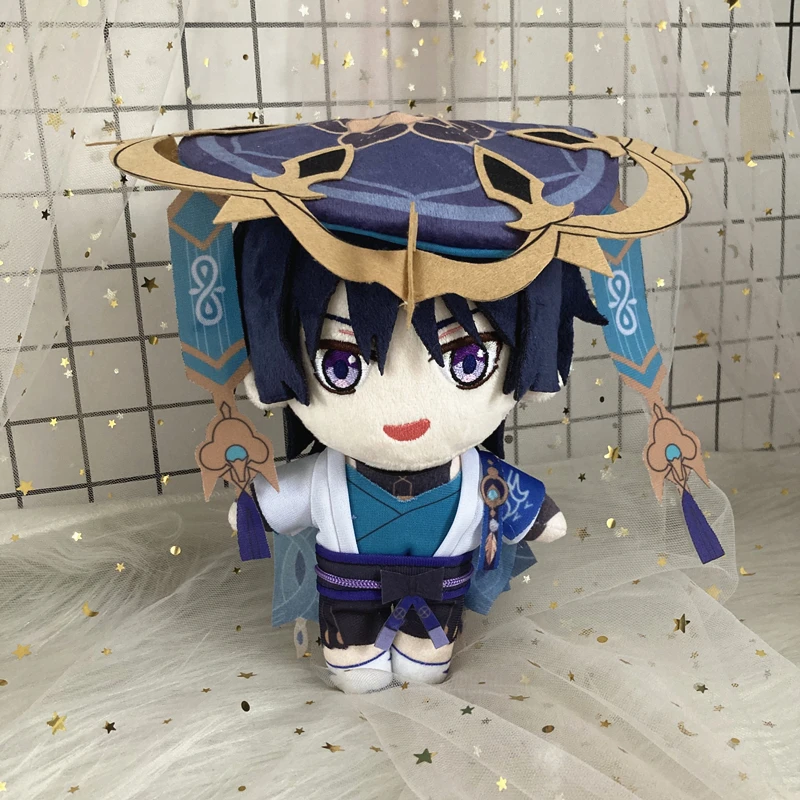 Peluche De Zhongli De Genshin Impact – Muñeco De 21 Cm De Felpa Suave, Relleno De Algodón PP, Bordado Y Detallado, Regalo Ideal Para Fans Del Anime