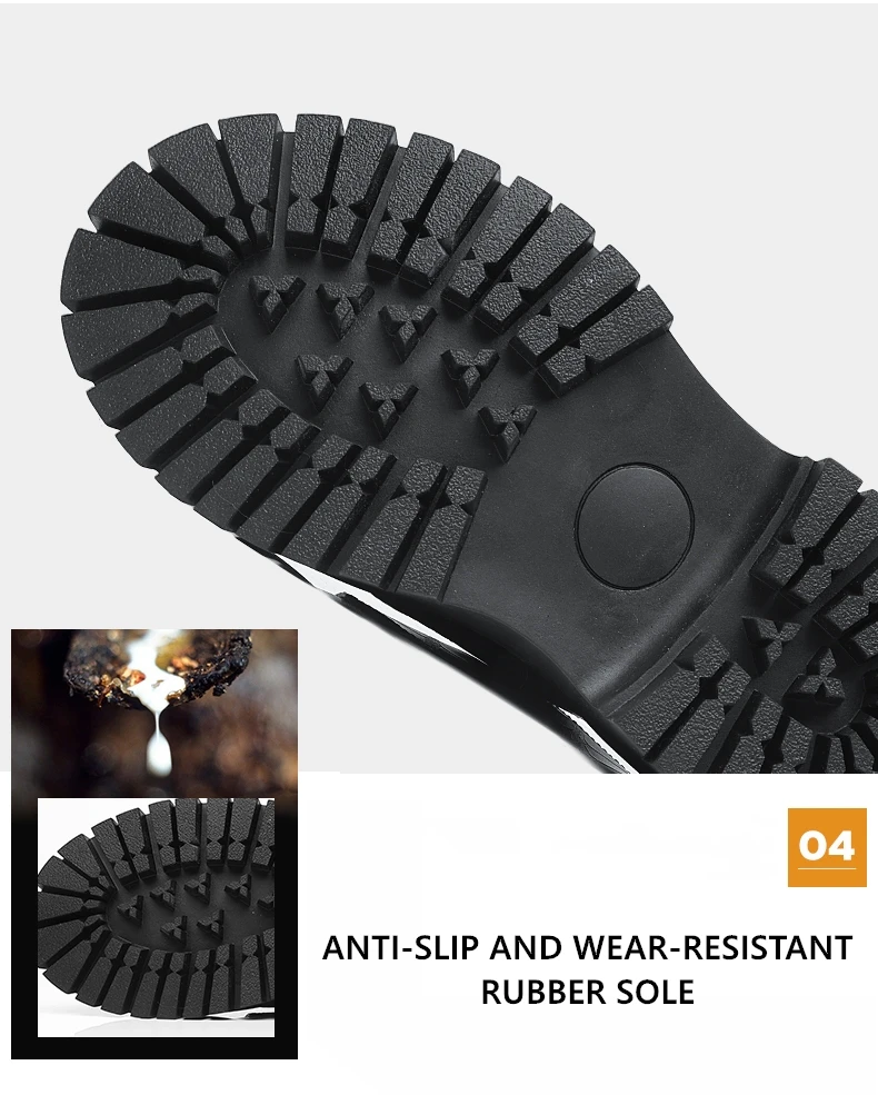 Große Größe Männer Höhe Erhöhen Leder Schuhe Dicke Sohle Business Casual Formale Oxfords Rutschfeste Bequeme Pendeln Kleid Schuhe – Detail 12
