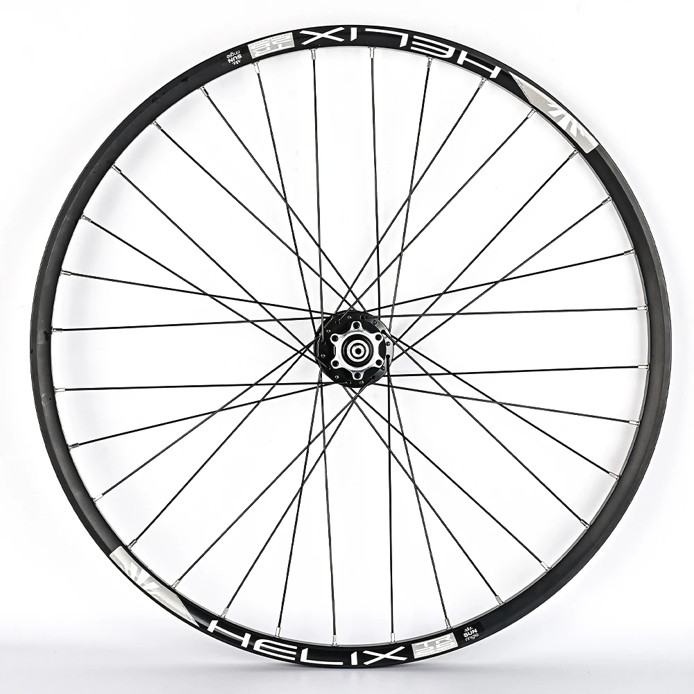 Novatec Fahrradradsatz 26/27,5/29 Zoll mit D042SB Naben QR SunRingle Felge 32 Löcher MTB BIKE Rad Scheibenbremse Innenrohr – Detail 11