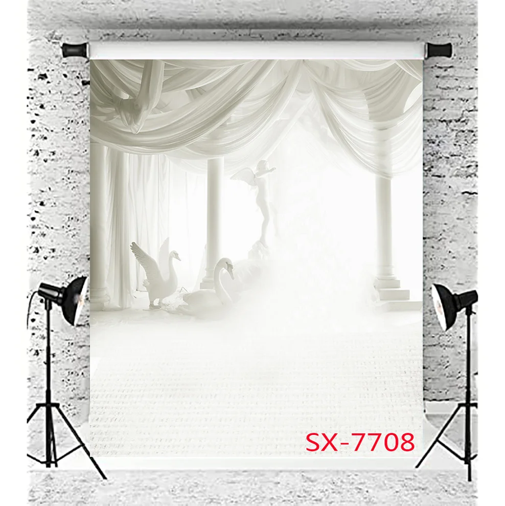 

SHENGYONGBAO Valentine's Wedding Dress Landscape Backdrop Beautiful Flower Wall Background Photography Prop XH-31