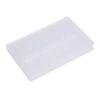 Empty Clear Drill Bits Storage Box Files- Holder Display Grinding for Head Container for Case Manicure Accesso 1