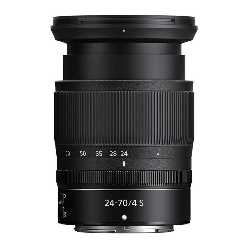 니콘 Z 24-70mm f/4 S 렌즈 NIKKOR 24 70 렌즈 휴대용 표준 줌 렌즈 (니콘 Z5, 6, 6II, 7, 7II, Z9 미러리스 카메라용)