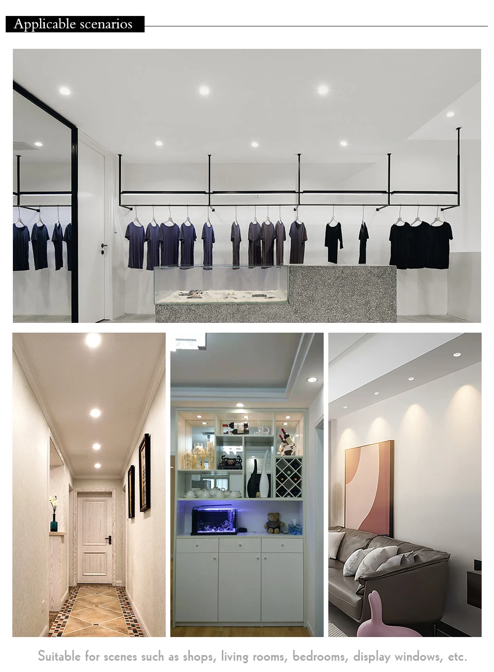 LED recessed round downlight image 5