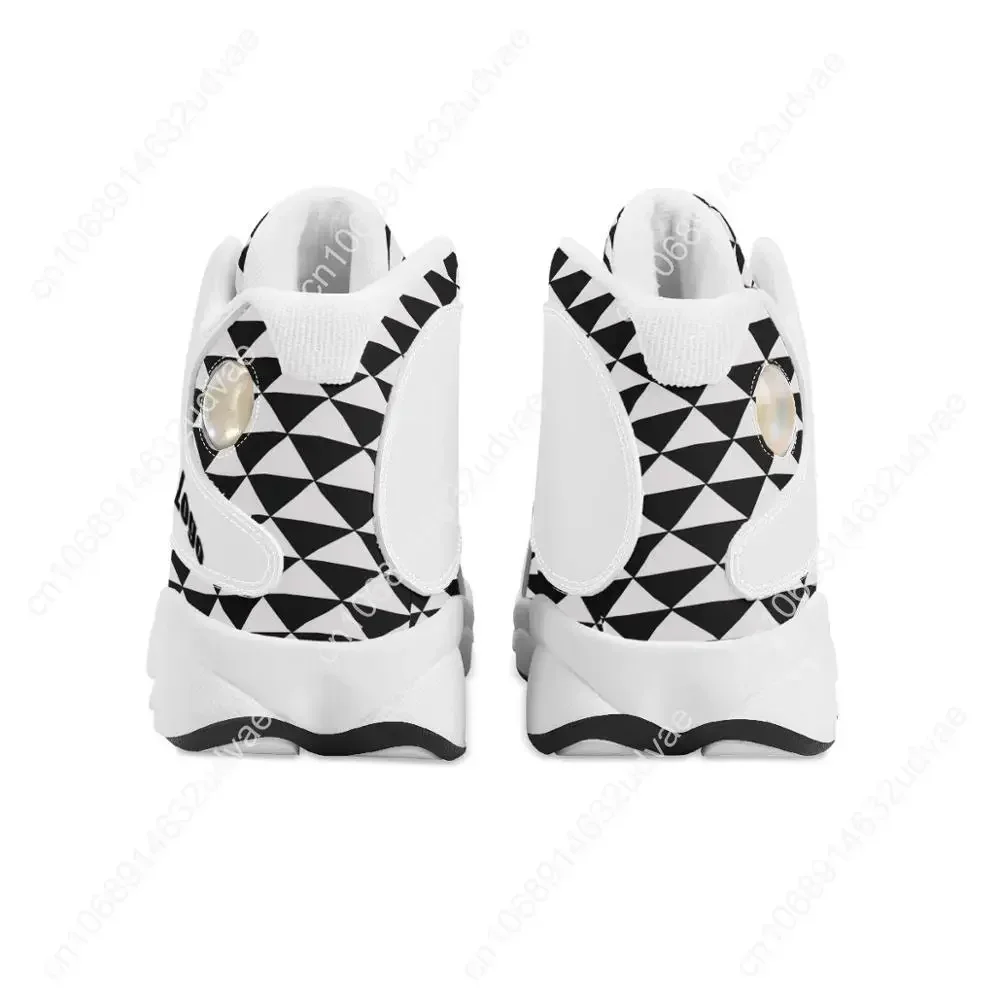 Vintage Pattern Polynesian Samoan Tribal Style Sneakers Running Shoes Custom Ball Sports Team Logo Men's Basketball Sports Shoes