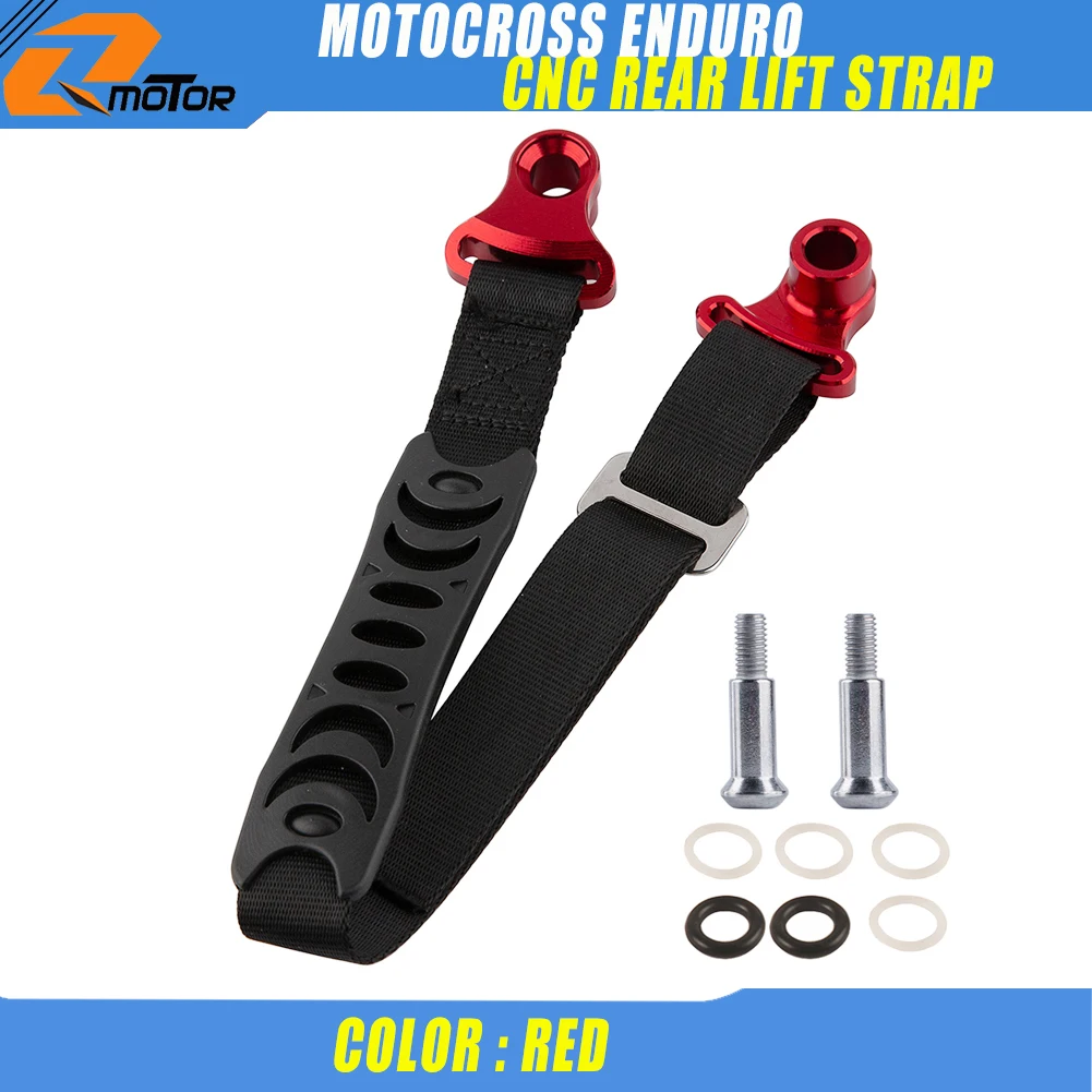 CNC Rescue Traction Strap Pull Sling Belt for Off-Road & Motocross Adventures