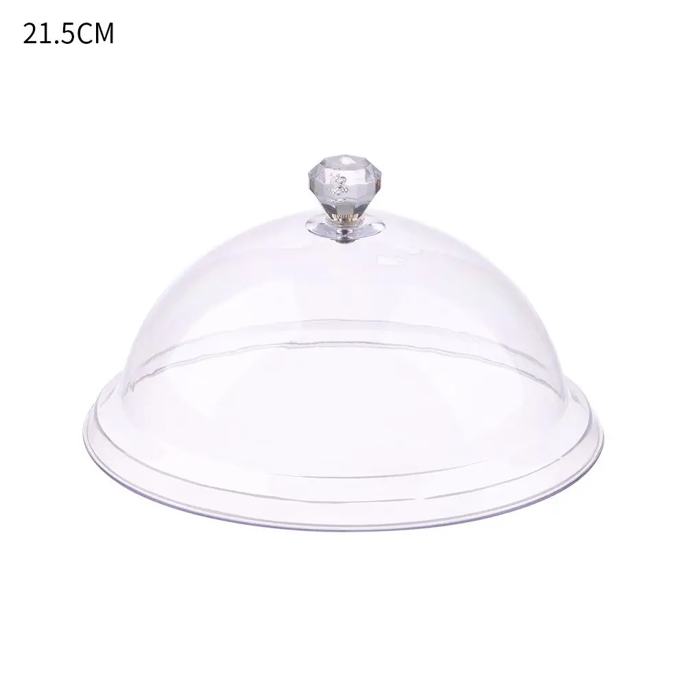 Acrylic Dessert Display Tray with Dust-Proof Cover - Creative Party Decoration and Food Holder