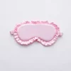 Silk Ruffle Sleep Eye Mask Soft Sleeping Eye Covers Multicolor Night Dream Blackout Eye Patches for Woman Man to Sleep Better 4