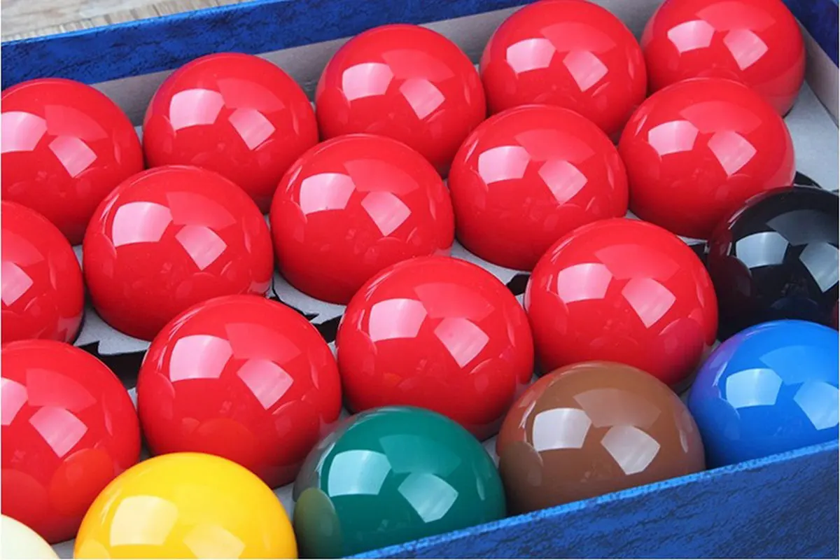 Cuppa Professional Standard Tournament Snooker Balls Set (2-1/16 Inch, 52.5mm, With 15 Reds)