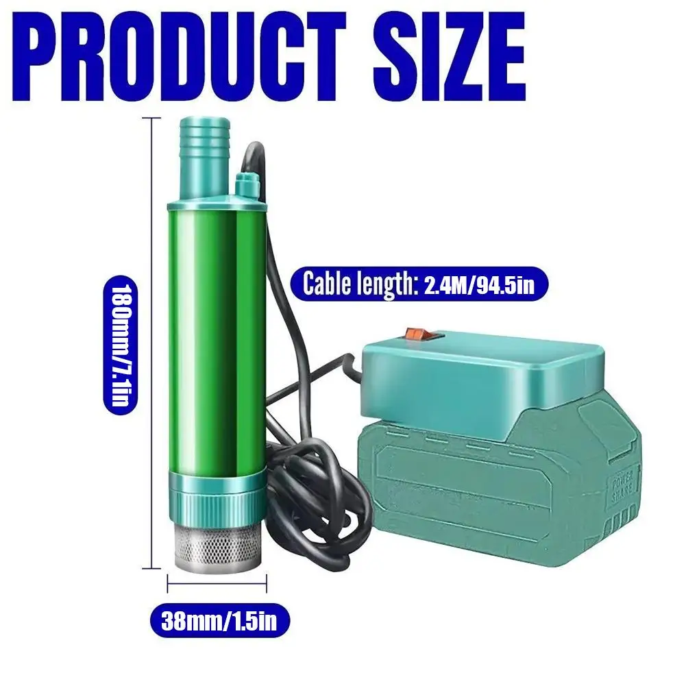 Portable Electric Water Pump for Diesel Oil Refueling