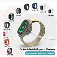 Câble de chargeur de montre sans fil magnétique pour montre ios 11 10 9 8 7 6 5 4 3 2 série SE Ultra 1/2, chargeur USB Type C pour iWatch 5