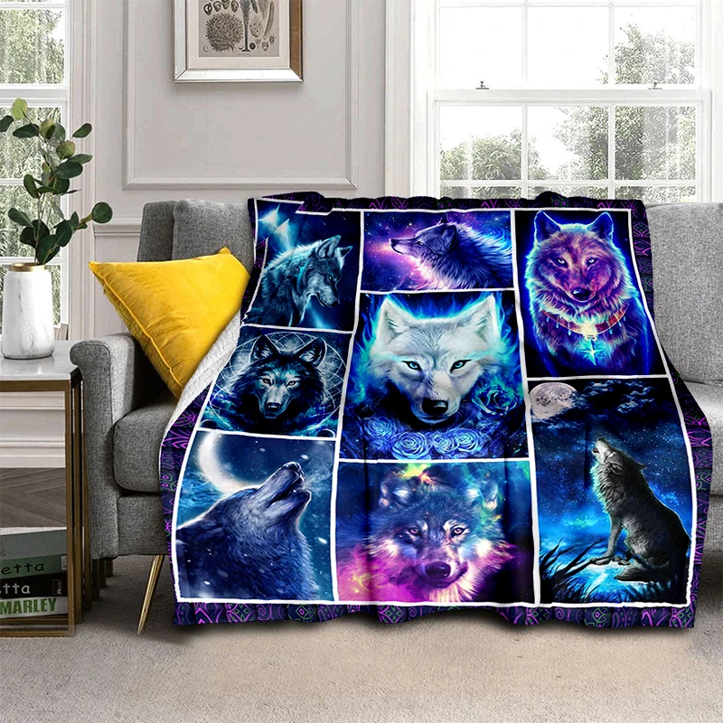 Animal Blanket Tiger Blanket Flannel Blanket Super Soft Fleece Throw Blanket for Bedroom Couch Sofa Gift TV Blankets Queen Size