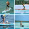 10ft Inflatable Stand Up Paddle Board  for Adults, Anti-Slip EVA Deck, SUP Board with Accessories