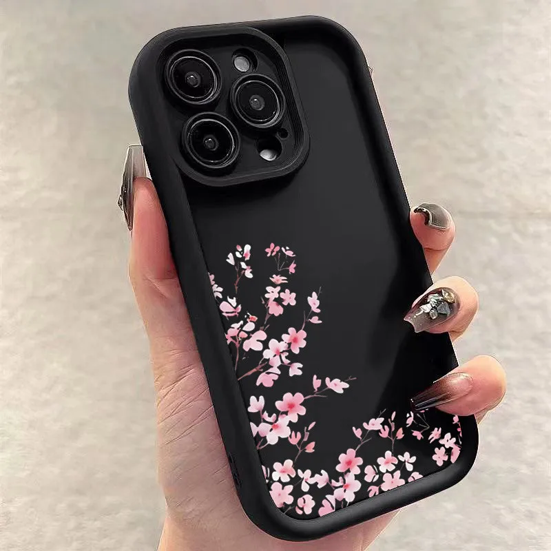Daisy Flowers Soft Silicone Shockproof Phone Case